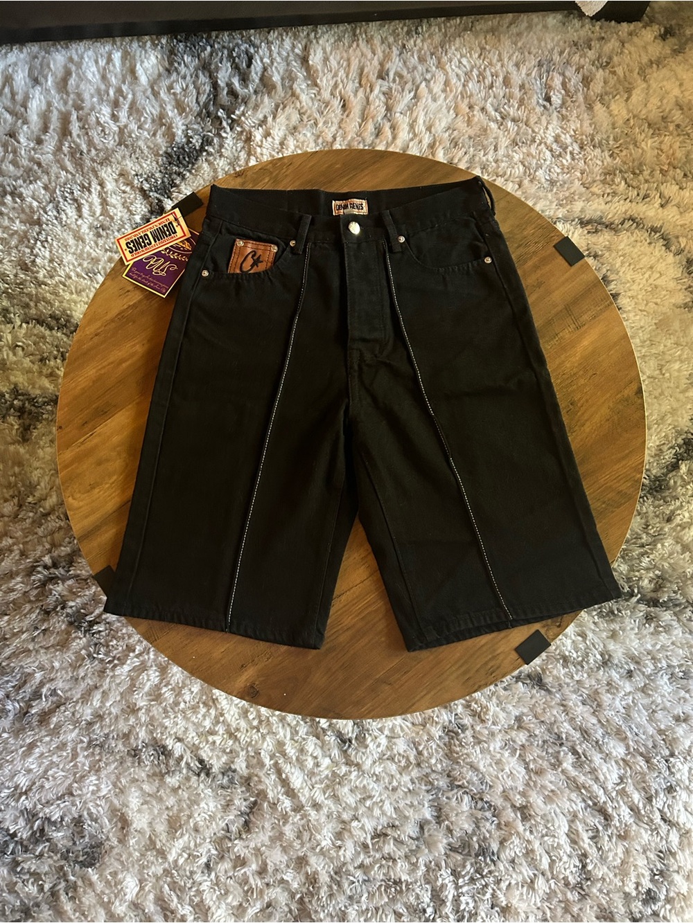 Corteiz Jorts Black Mens S